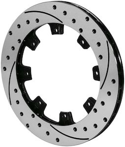 Wilwood SRP Drilled 12.19" Disc Rotor, Right-Hand Side (WB160-12205-BK)