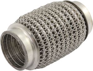 Exhaust: Aeroflow Stainless Steel Flex Joint With Mesh - 1-1/2" I.D (AF9512-1500)