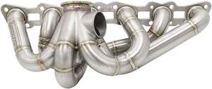 Exhaust: Aeroflow Nissan RB20, RB25 & RB26 V-Band Turbo Stainless Manifold (AF8407-4000)