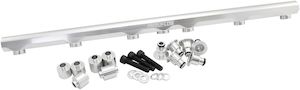 Aeroflow Toyota 2JZ-GE Billet EFI Fuel Rail - Silver (AF64-2260S)