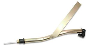 Proform Locking Dipstick & Tube, Short Style, Gold Iridite (PR66173)