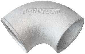 Aeroflow Tight Radius Cast Elbow - Natural Finish (AF8803-400)