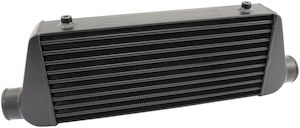 Aeroflow 450x200x76mm Street Series Aluminium Intercooler, Black Finish (AF90-1007BLK)