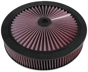 Air Filter Assemblies: K&N Custom Air Filter Assembly 14 OD x 3" H (KN66-3010)