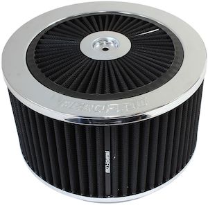 Aeroflow Chrome Full Flow Air Filter Assembly with (AF2851-1375)