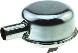 Breathers Adapters: RPC Chrome Steel Twist-in Oil Filler Cap with Tube (RPCR4806)