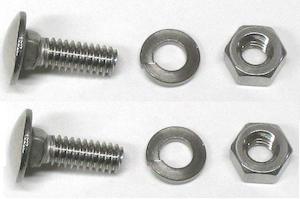 Vintique Inc S/S Front Fender To Fender Brace Bolt Kit (VIB-16026-SS)