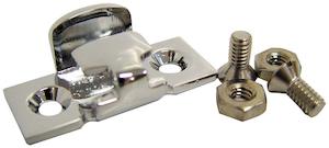 Vintique Inc Chromed Bonnet Hinge Brackets (VIB-8220)