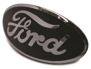 Bonnets Hoods: Vintique 1932 Ford Radiator Shell Emblem, Black (VIB-8212-B)