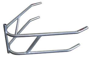 Triple X 600 Mini Sprint Rear Bumper (No Basket), Polished (TXRC-600-BN0005)