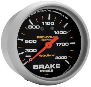 Autometer Pro-Comp Series Brake Pressure Gauge (AU5426)