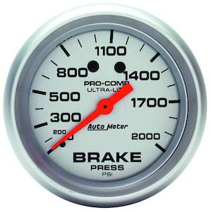 Autometer Ultra-Lite Series Brake Pressure Gauge (AU4426)