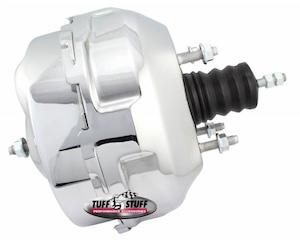 Tuff Stuff 9" Power Brake Booster Dual Diaphragm Power Brake Booster, Chrome (TUF2229NA)