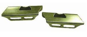 Brake Boosters: RPC Horizontal Style Brake Booster Mounting Brackets, Chrome Finish (RPCR3906)