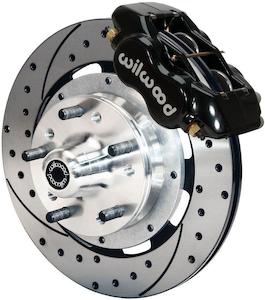 Wilwood Forged Dynalite Dust-Boot Big Brake Front Brake Kit - 4-Piston 12.19" (W…