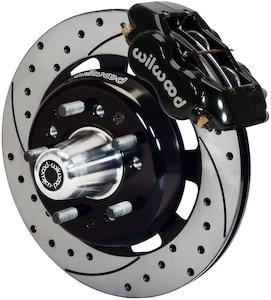 Brake Kits: Wilwood Forged Dynalite Big Brake Front Brake Kit (Hub) (WB140-7676-D-DB)