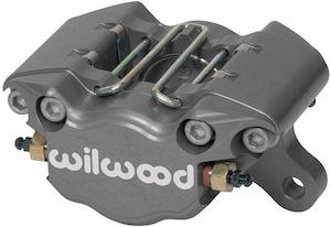 Calipers: Wilwood 2 Piston - 3.75" Lug Mount DynaPro Single Caliper, Long Piston (Polished) (WB120-9689)