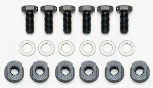 Wilwood Bolt Kit, Dynamic Mount Rotor 6 Bolts with T-Nuts, 5/16-24 (WB230-14844)