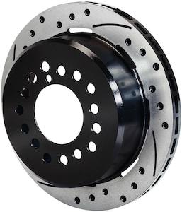 Wilwood SRP Drilled Performance Rotor & Hat R/H- 32 Vanes (WB160-9815-BK)