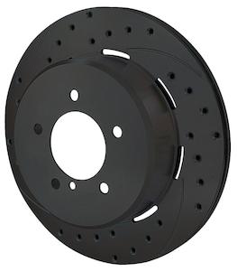 Wilwood SRP Drilled Rotor 12.19", L/H 2.31" OS, .81" Thick, 5 x 4.75" PCD (WB160-8745-BK)