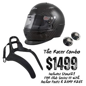 The Racer Combo: ZAMP RZ-65 + Stand 21 FHR Club III