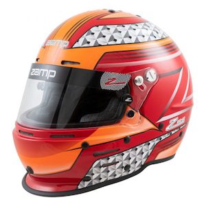 ZAMP RZ-62 Graphic – Red/Orange