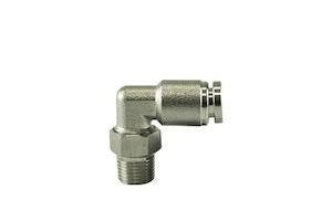 Turbosmart 1/8″ NPT 90Deg Pushloc Fitting – SS – 1/4″