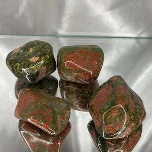 Unakite Tumbled Crystal