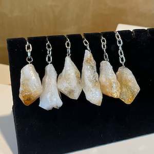 Citrine Point Keychain