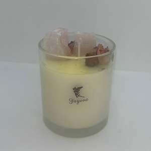 Internet only: Rose Quartz Candle