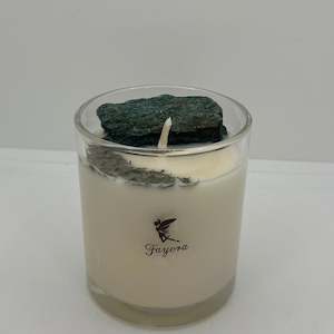 Fuchsite Candle