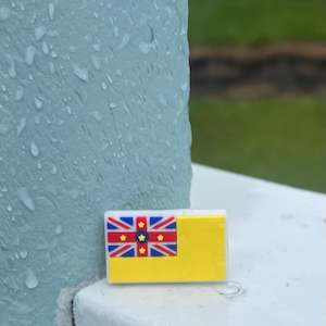 Internet only: Niue Flag Croc Charm