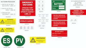 Off-Grid Label Kit