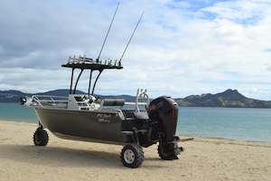 Boat building or repair: 2024 FC Boats 560 Centre Console Amphibious Electric