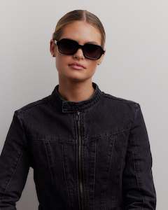 Clothing: Reality Beatnik Sunglasses - Jett Black