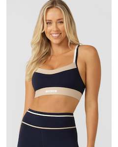 Clothing: Lorna Jane Sunrise Circuit Sports Bra - French Navy