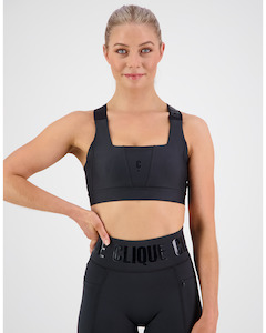 Clique Super Support Bra - Stealth