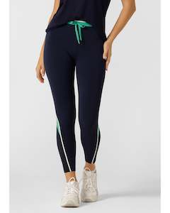 Lorna Jane Relay Ankle Biter Leggings - French Navy