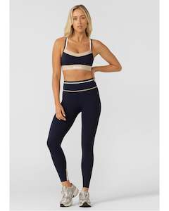 Lorna Jane Sunrise Ankle Biter Leggings - French Navy