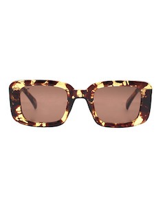 Clothing: Reality Wanderlust Eco Sunglasses - Honey Turtle