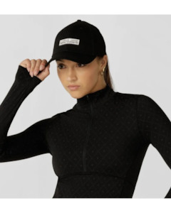 Lorna Jane Reflective Logo Cap - Black