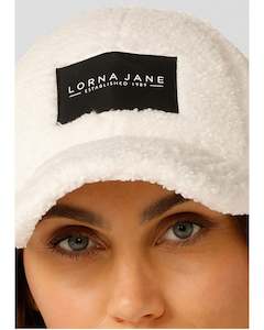 Lorna Jane Cosy Radiance Sherpa Cap - Porcelain