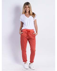 Clothing: Monaco Jeans Riley Jogger - Rust