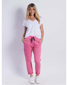 Monaco Jeans Riley Denim Jogger -  Pink