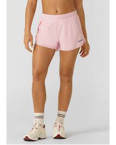 Clothing: Lorna Jane Lightspeed Phone Pocket Run Short - Sweet Pink