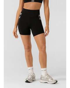 Lorna Jane Iconic Swift 14cm Bike Shorts - Black