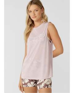 Lorna Jane Lotus Muscle Tank - Pale Orchid Lilac