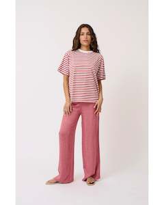 Cartel & Willow Sophie Tee - Dusty Stripe