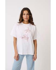 Cartel & Willow Sophie Tee - Holiday Graphic