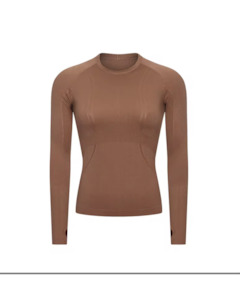 Fearless Club Inspire Long Sleeve Top - Chocolate